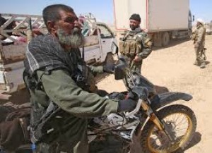 How the Iraqi Soldier rode the Motorcycle of the Iranian commander