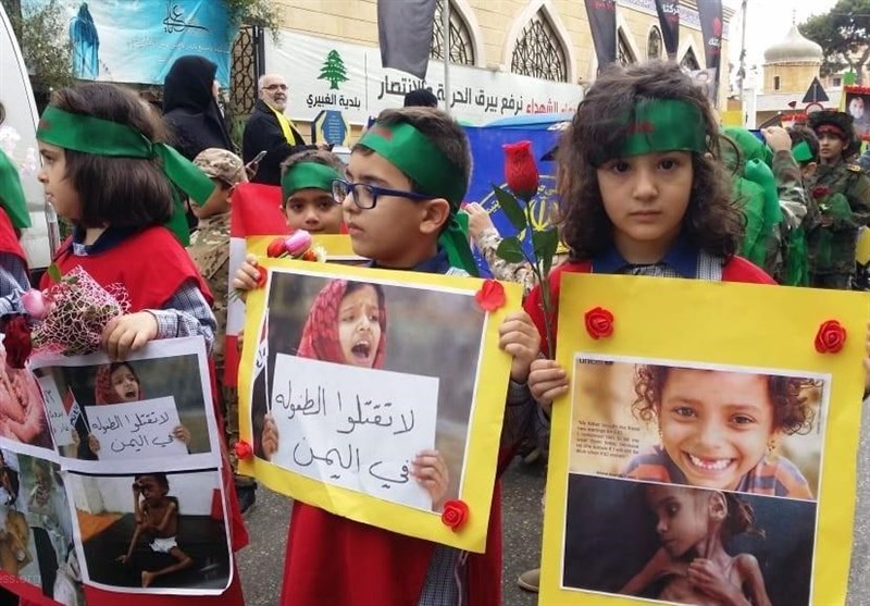 «روز شهید» به روایت کودکان مقاومت لبنان