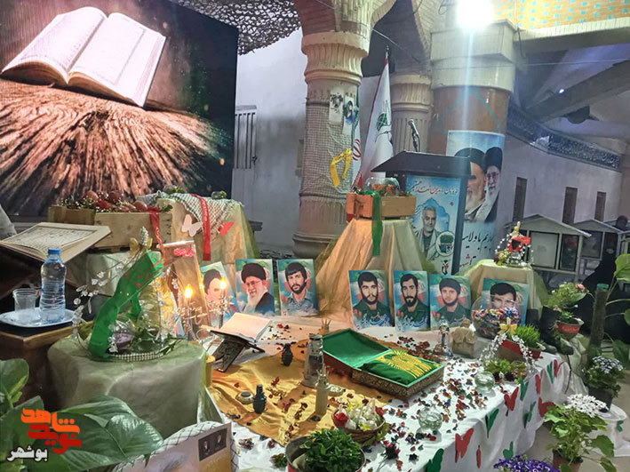 گزارش تصویری|مراسم سال تحویل ۱۴۰۲ در گلزار شهدای بوشهز