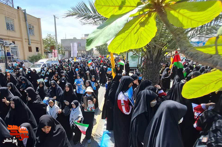 فریاد حمایت از قدس با حضور جانبازان در بوشهر طنین انداز شد
