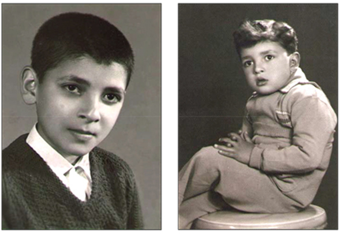 شهید حسن حسین‌زاده موحد در دوران کودکی