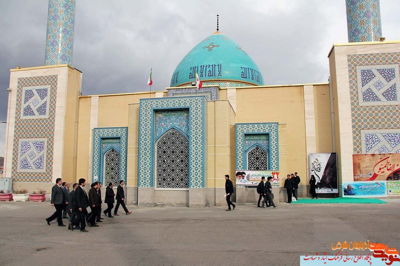 یادمان شهدای گمنام دانشگاه آزاد اهر به بهره برداری رسید یادمان شهدای گمنام دانشگاه آزاد اهر به بهره برداری رسید