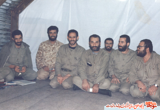 شیفته کمالات اخلاقی حاج احمد متوسلیان بود شیفته کمالات اخلاقی حاج احمد متوسلیان بود