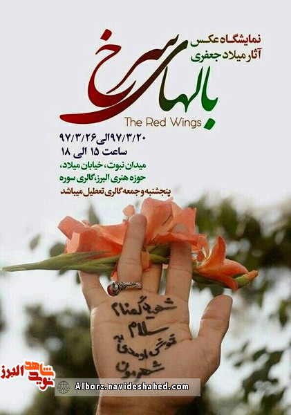 نمایشگاه عکس «بال های سرخ» در کرج برگزار می شود