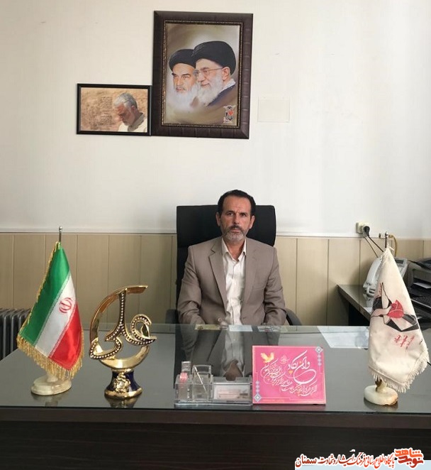 پیام تسلیت رئیس بنیاد شهید سمنان در پی درگذشت پدر گرامی شهیدان 