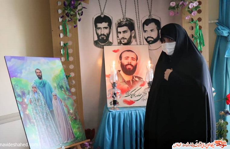 نقاشی دیجیتال شهید مدافع حرم «حامد کوچک زاده» رونمایی شد