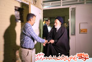 دیدار امام جمعه بیرجند با خانواده شهدای منا در خراسان جنوبی دیدار امام جمعه بیرجند با خانواده شهدای منا در خراسان جنوبی