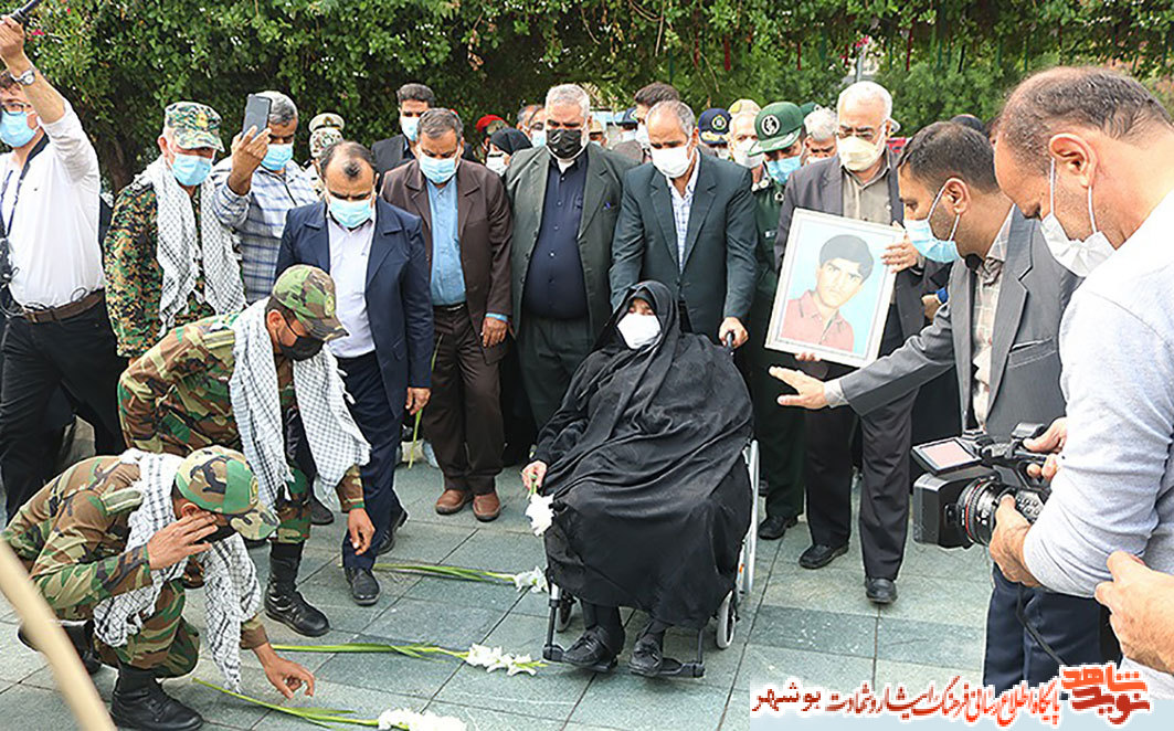 استقبال از خانواده شهید رستم علی بابایی در دیار آب و آفتاب