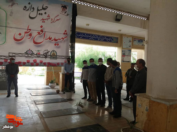 گزارش تصویری|مراسم میثاق با شهدا در گلزار شهدای سجاد شهرستان برازجان