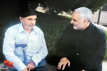 پدر شهید «محمود ایرانمنش» به همرزمان شهیدش پیوست