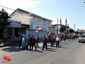 گزارش تصویری/ همایش پیاده روی بمناسبت هفته دفاع مقدس