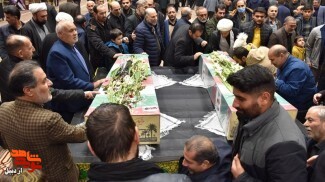 یادواره شهدای فصل پائیز با حضور 9 شهید گمنام در اردبیل + عکس