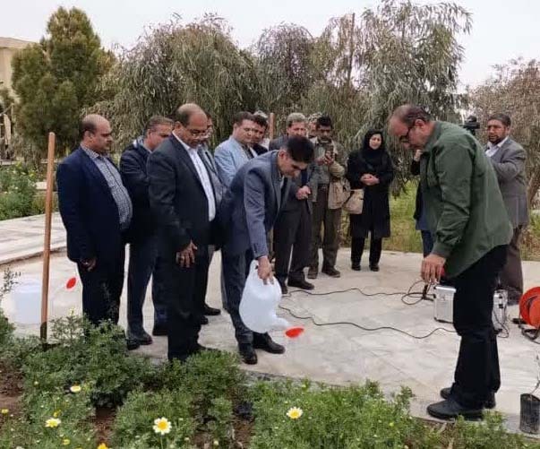 کاشت نهال به نام و یاد شهدا