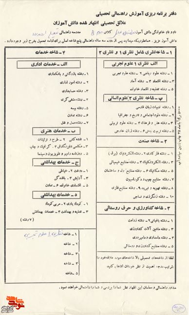 اسناد و مدارک/شهید «دولیخان عبادی»
