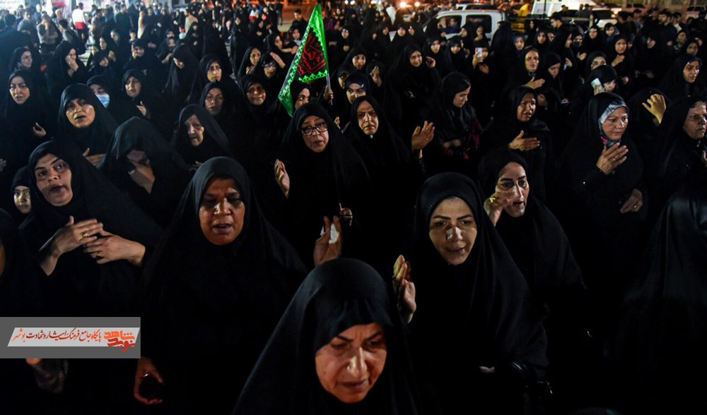 گزارش تصویری|عزاداری سنتی بوشهر در سوگ شهدای خدمت