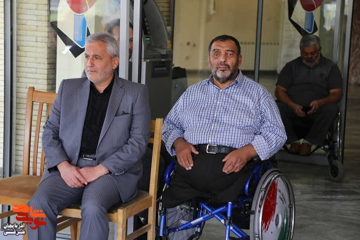 کاروان دوچرخه‌سواری جانبازان بصیر آذربایجان شرقی به حرم مطهر امام (ره)