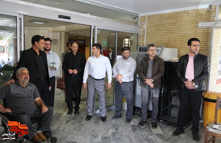 کاروان دوچرخه‌سواری جانبازان بصیر آذربایجان شرقی به حرم مطهر امام (ره)