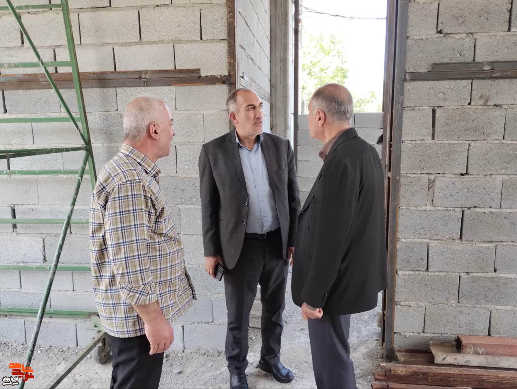 علیزاده میهمان مرکز فرهنگی گلزار شهدای شنب غازان