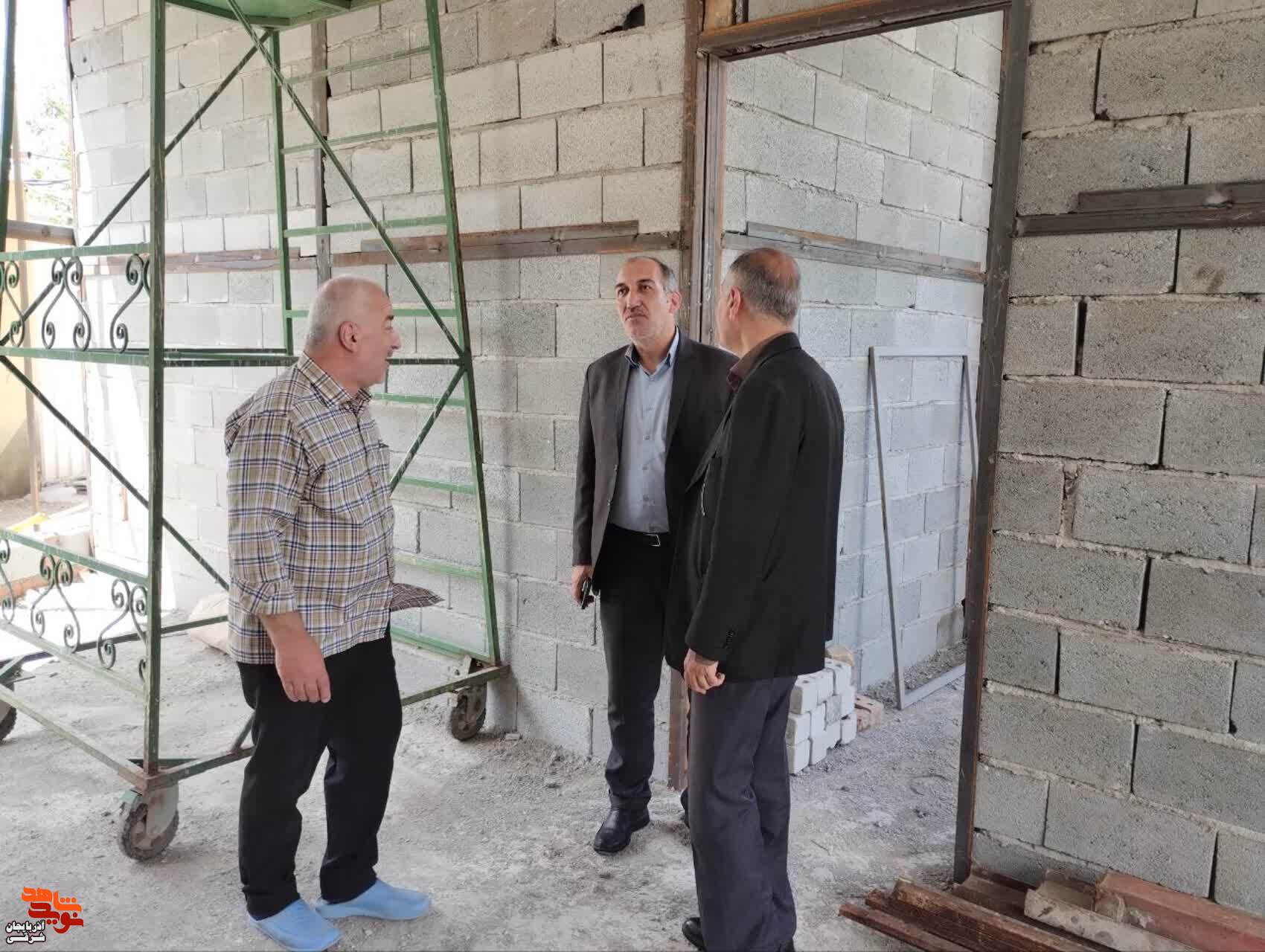 علیزاده میهمان مرکز فرهنگی گلزار شهدای شنب غازان