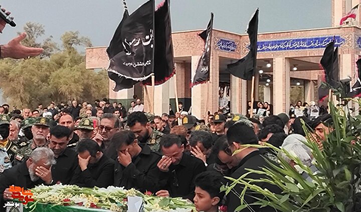 شهید مدافع امنیت ستوان دوم «محسن شاهونی» تشییع شد