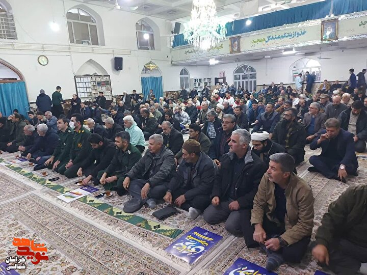 تصاویر/ اجتماع مردمی بزرگداشت حماسه نهم دی‌ماه در شهرستان شیروان