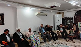 دیدار نماینده معزز ولی فقیه در استان با چهار جانباز...