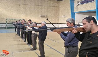 برگزاری مسابقات تیراندازی جانبازان شهرستان دشتستان