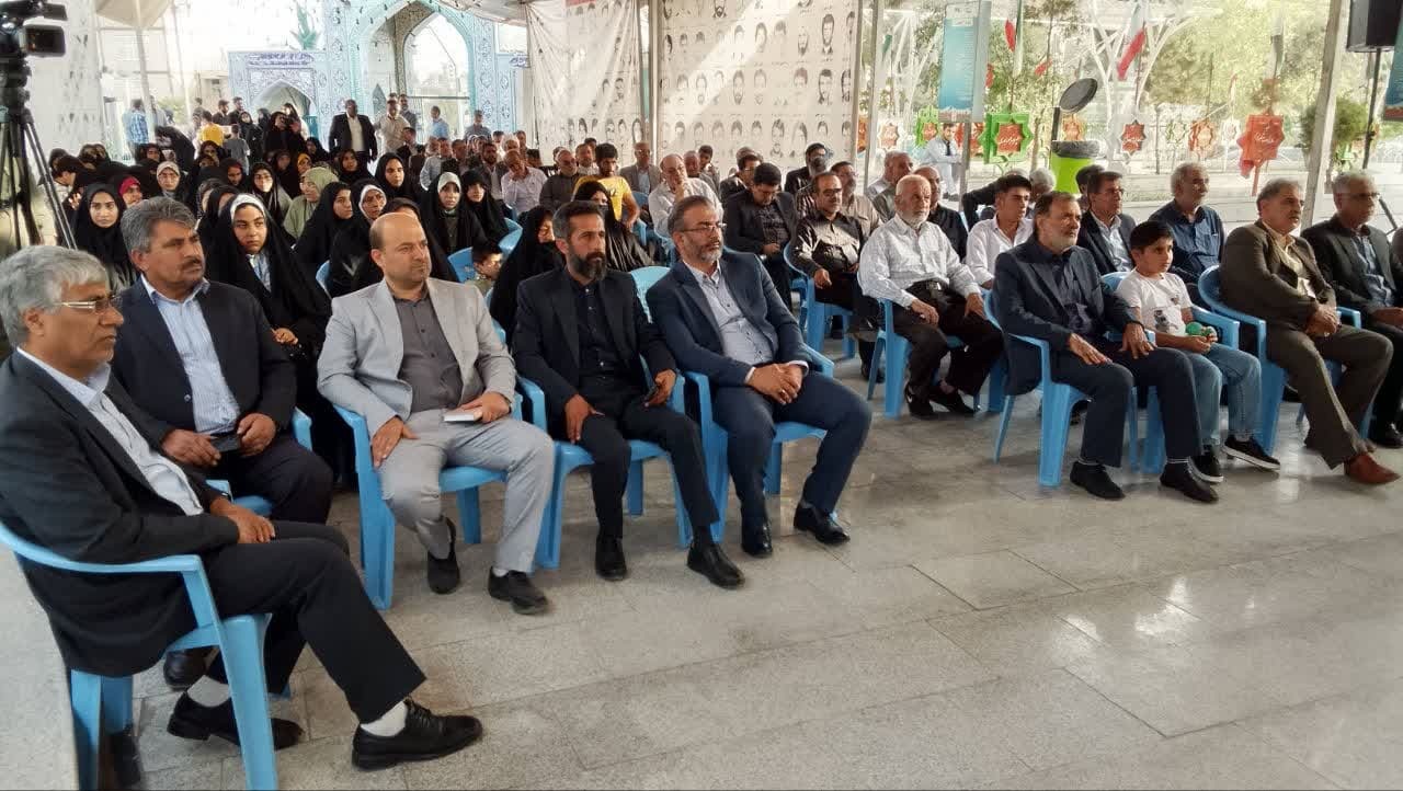 برگزاری مراسم سالگرد شهادت سردار و معلم شهید«حاج محبعلی فارسی» در زاهدان