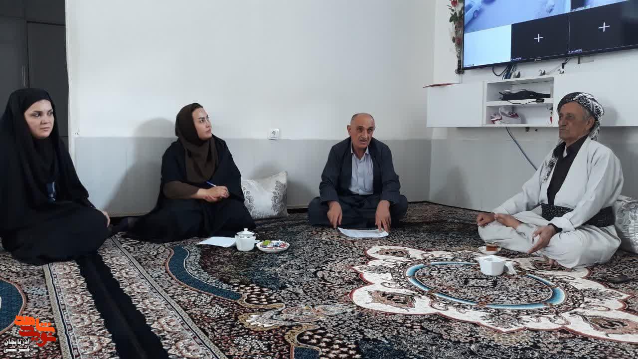 دیدار و تجلیل از خانواده معظم شهدا در شهرستان ربط