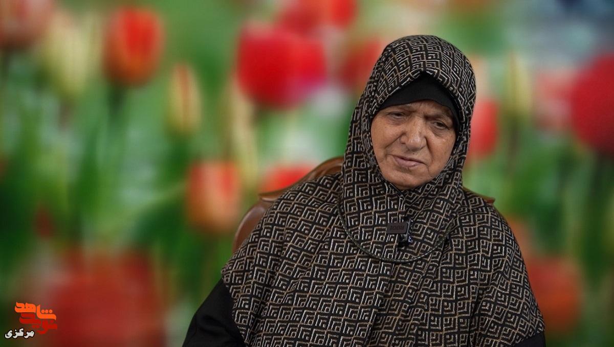 مادری که پسرش را تقدیم راه خدا کرد