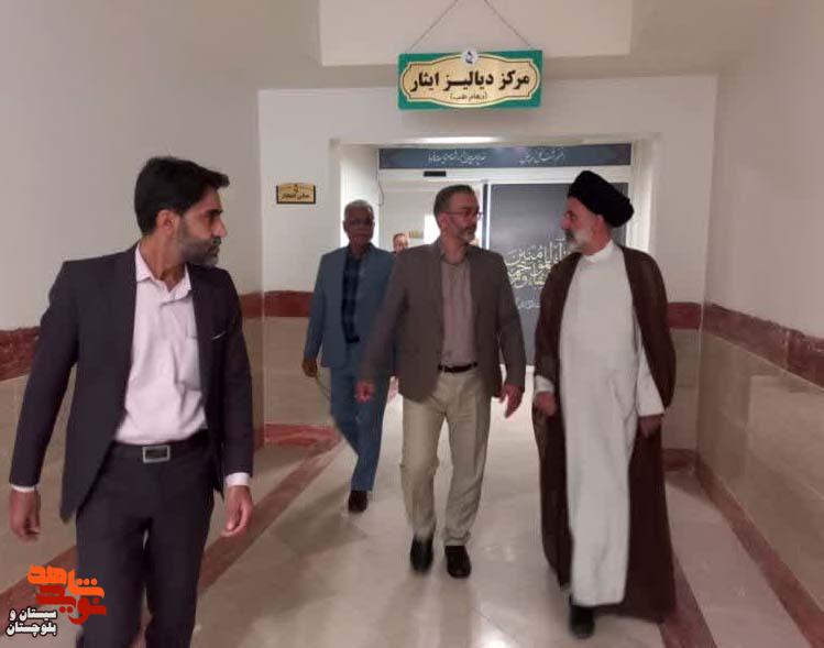 بازدید نماینده ولی فقیه در بنیاد شهید از مجتمع فرهنگی، ورزشی و توانبخشی ایثار زاهدان
