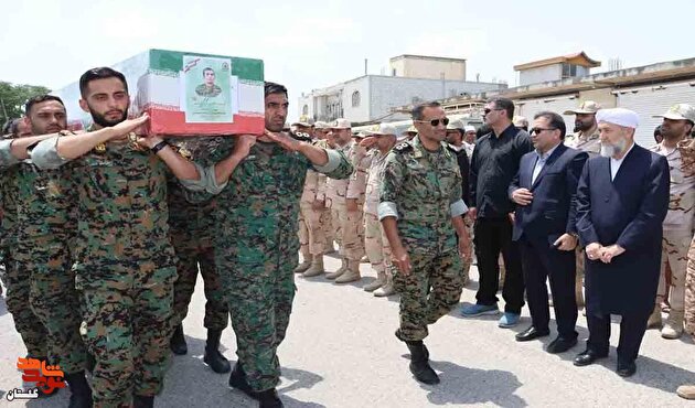 گزارش تصویری / مراسم تشییع پیکر مطهر شهید مدافع وطن «منصور گرگیج» برگزار شد