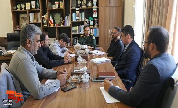 مسیر دسترسی به یادمان شهید گمنام موزه دفاع مقدس و مقاومت خراسان شمالی بهسازی می‌شود + تصاویر