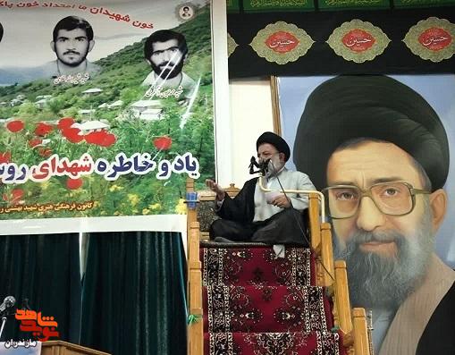 مراسم سومین روز شهادت شهید «سید مهدی موسوی» در روستای سنام ساری+تصاویر