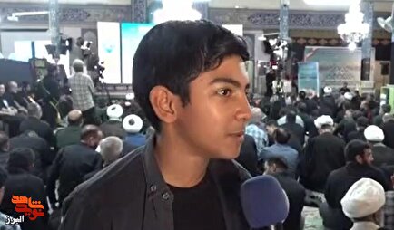 فیلم مصاحبه| لباس خدمت، رنگ خون گرفت؛ روایتی از مراسم بزرگداشت ۲۷ شهید اقتدار البرز