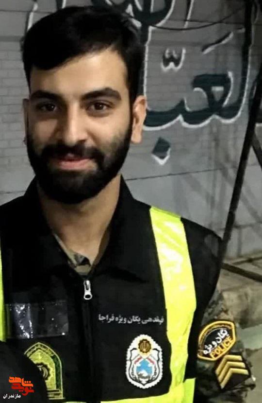 مراسم شب وداع شهید وطن «محمد حیدری قادیکلایی» در قائم شهر