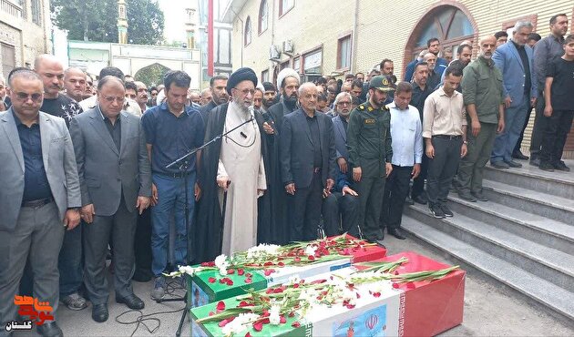 گزارش تصویری / مراسم تشییع پیکر‌های مطهر شهیده «مرضیه عسگری» و شهیده کودک «زهرا برزگر»