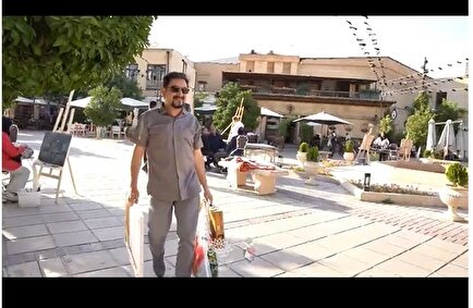 کلیپ / گردهمایی همدلانه نقاشان شیراز در پاسداشت عزت و اقتدار ملی