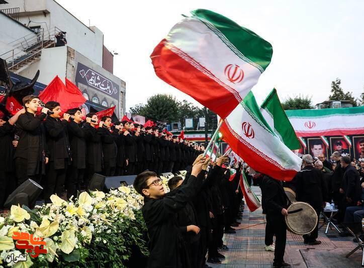 اربعین سردار حاجی‌زاده و شهدای اقتدار در امامزاده حسن(ع)