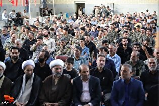 یادواره شهدای اقتدار و هفتمین یادواره ۲۴۲ شهید شهرستان خنداب برگزار شد