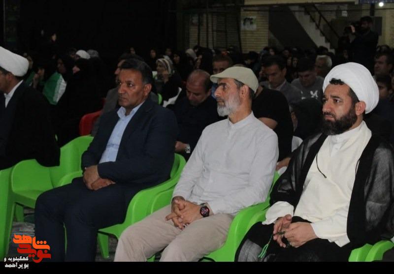 برگزاری مراسم چهلمین روز شهادت شهدای اقتدار در دهدشت
