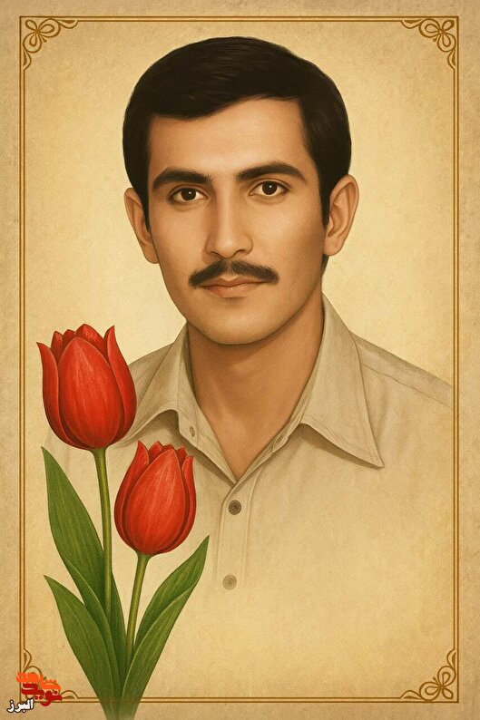 نوجوانی که دیوارهای زندان قزل‌حصار را با شعارهای انقلاب آذین بست