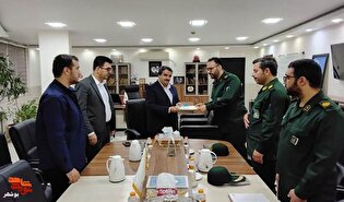 اعطای احکام ریاست کمیته جمع‌آوری آثار شهدا و تکریم...