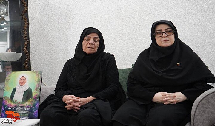 سخنگوی دولت در بوشهر با خانواده شهیده آسیه شهرآزاد دیدار کرد