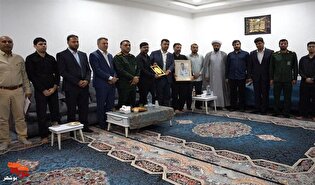 تجلیل از خانواده شهدای «جنگ رمضان» در جنوب استان...