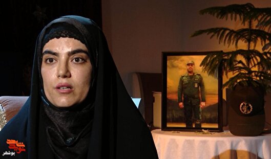 امضای سرخ شهادت در صحن رضوی