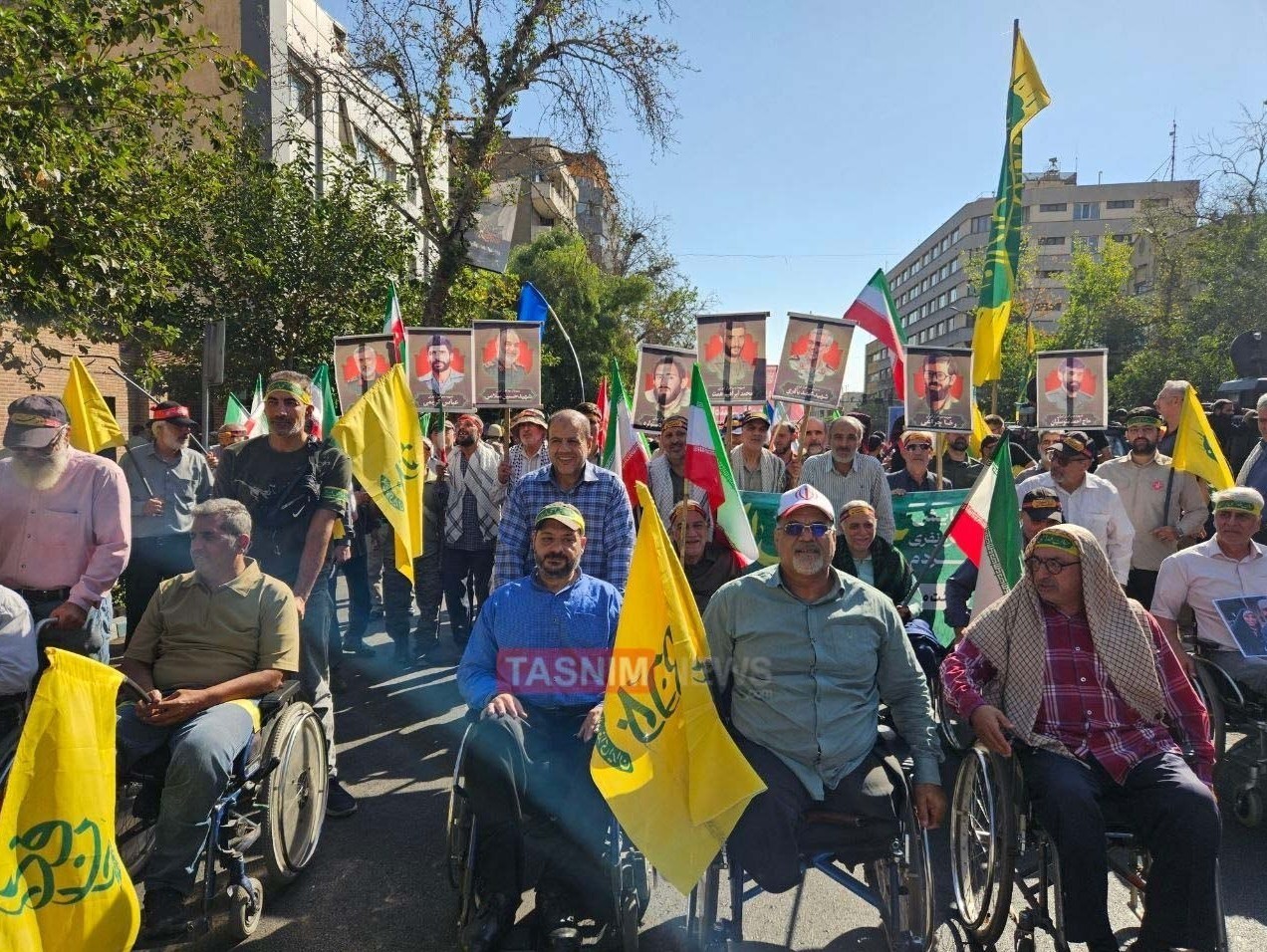 عکس/ حضور پیشکسوتان جهاد و شهادت در رزمایش جانفدایان ایران