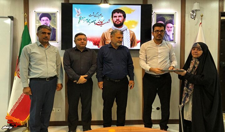 گرامیداشت یاد و نام شهید «ناصر جوهرزاده» از کارکنان بنیاد شهید استان بوشهر