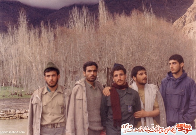 از چپ: سید سعید میرعلییاری - سهراب روشن - ذحیم حسینخانی - غلامعباس صالحی - سعید ناظم زاده