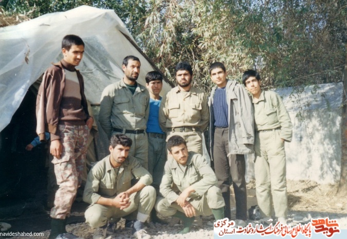 شهیدان تصویر : شهید روشن و شهید نقدی